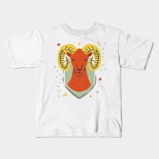 Capricorn Zodiac Sign Kids T-Shirt